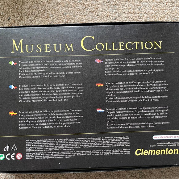Lot of two 1,000 piece museum collection jigsaw puzzles. GUC - Picture 5 of 7